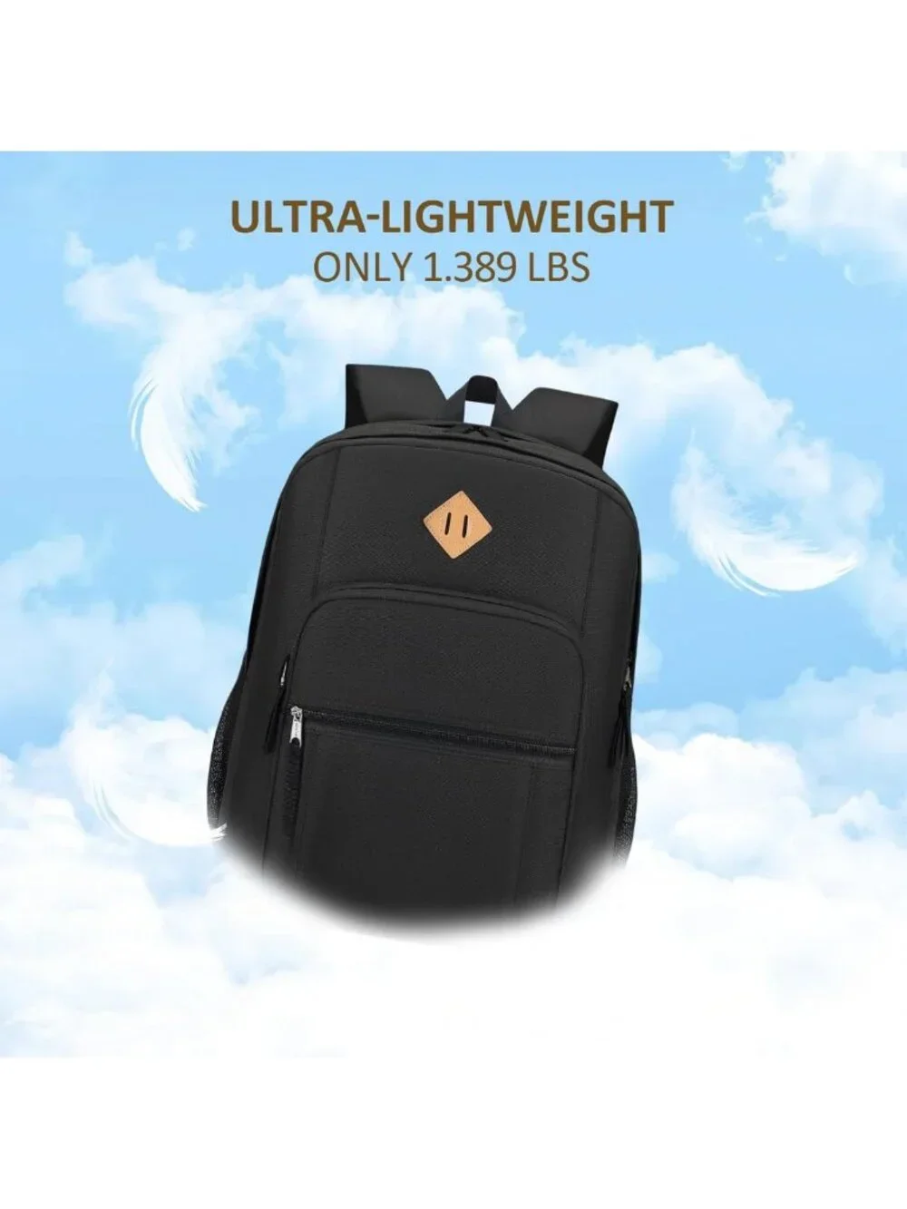Water-Resistant Large Travel Backpack for Women & Men - Perfect for College